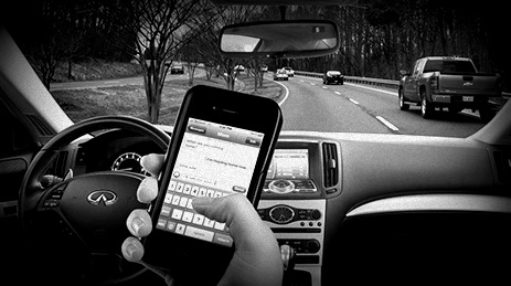 distracted drivers think they’re extremely safe